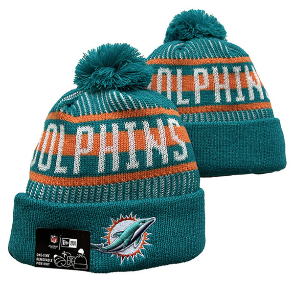 Miami Dolphins Knit Hats 091